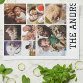 16 Foto Küchenhandtücher Geschirrtuch (Gefaltet)