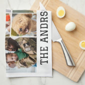 16 Foto Küchenhandtücher Geschirrtuch (Viertel Falte)