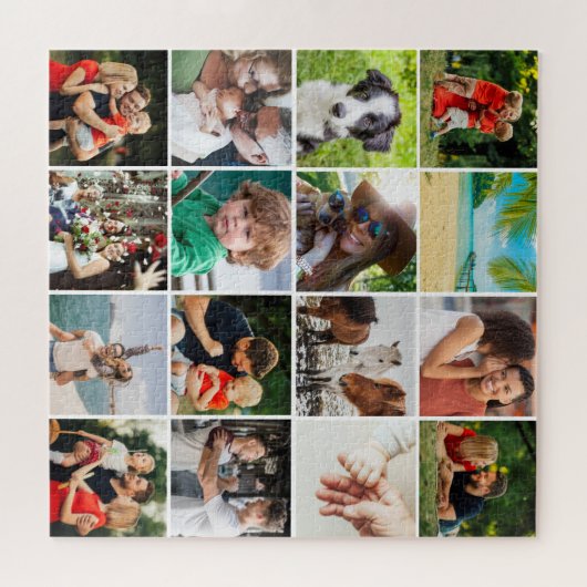 16 FotoCollage Puzzle (Horizontal)