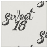16 . Geburtstag 16. Geburtstag Stoff (Nahaufnahme)