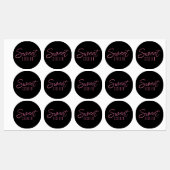 16 . Geburtstag 16. Geburtstagsparty Etiketten (Blatt)