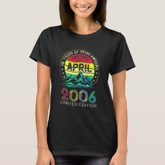 16. Geburtstag 16 Jahre alt Großartig seit April 2 T-Shirt