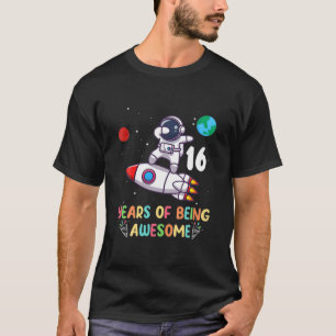 16. Geburtstag 16 Jahre alter Junge Mädchen Funny  T-Shirt