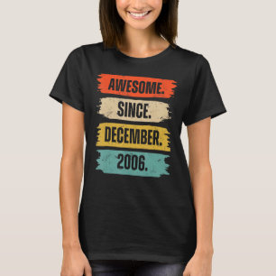 16. Geburtstag 16 Jahre Phantastisch seit Dezember T-Shirt