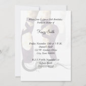 16 . Geburtstag Ballerina Party Einladung (Rückseite)