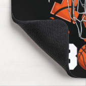 16. Geburtstag Basketball Kids1 Mousepad (Ecke)