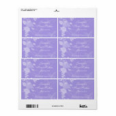 16 . Geburtstag, Bat Mitzvah, Lila Weiß, kundenspe (Vorne)