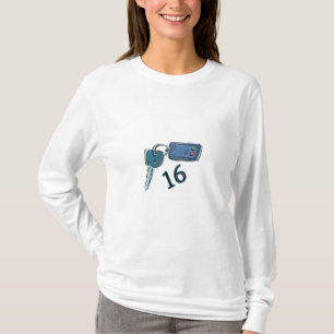 16. Geburtstag befestigt Geschenke T-Shirt
