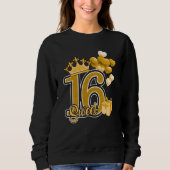 16 . Geburtstag Birthday Gold Sweatshirt (Vorderseite)