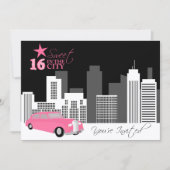 16 . Geburtstag Birthday Party Einladung (Vorderseite)