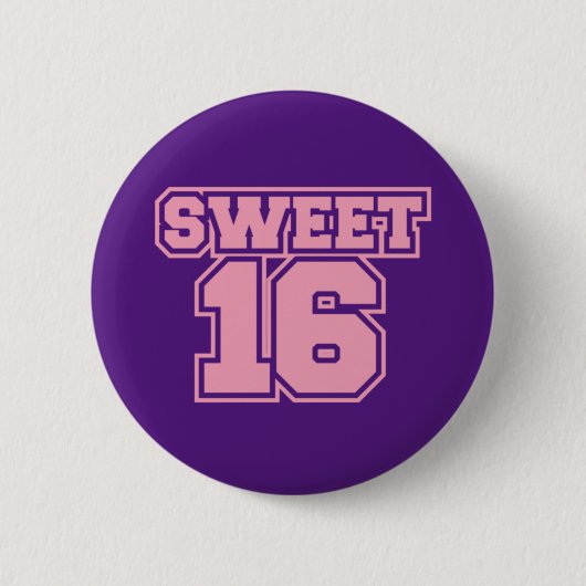 16 . Geburtstag Button (Vorderseite)