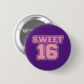 16 . Geburtstag Button (Vorne & Hinten)