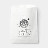 16 . Geburtstag Disco Ball 16. Geburtstagsparty Geschenktütchen (Vorderseite)