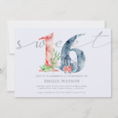 16 . Geburtstag Einladung (Vorderseite)