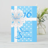 16 . Geburtstag Einladung individuell (Stehend Vorderseite)
