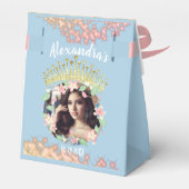 16 . Geburtstag Fairytale Princess Favor Box Geschenkschachtel (Rückseite)
