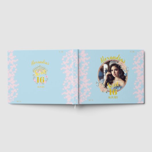 16 . Geburtstag Fairytale Princess Foto Gästebuch (Voll)