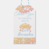 16 . Geburtstag Fairytale Princess Foto Vielen Dan Geschenkanhänger (Vorderseite)