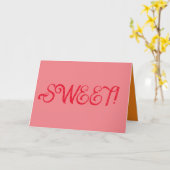 16 . Geburtstag Faltkarte Karte (Gelbe Blume)