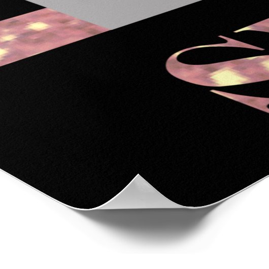 16 . Geburtstag-Fotokabine Poster (Ecke)