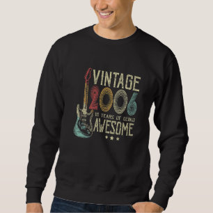 16. Geburtstag Frauen Männer Vintage Toll 2006 Gui Sweatshirt