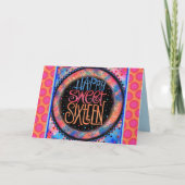 16 . Geburtstag Fun Modern Girly Birthday Karte (Vorderseite)