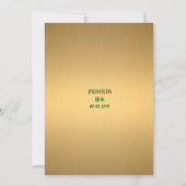 16 . Geburtstag, Geburtstag, Einladung, arabische  Einladung (Rückseite)