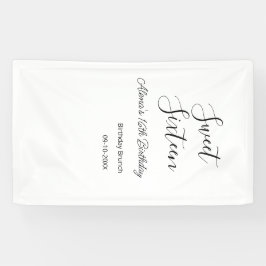 16 . Geburtstag Geburtstagsbrunch 16. Banner