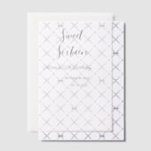 16 . Geburtstag Geburtstagsbrunch 16. Pergament Einladungen (Versetzt (Einladung))