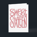 16 . Geburtstag Geburtstagskarte Einladung<br><div class="desc">"16 . Geburtstag",  umrahmt von hübschen rosa,  pfirsichfarbenen Blätterblättern. Das perfekte Geschenk,  um einem Familienmitglied oder einem guten Freund einen glücklichen 16. Geburtstag zu wünschen oder als Einladung für ein Party. Sehr schöne passende Karte,  Postkarte,  Briefmarke,  Aufkleber,  Magnete,  Taste,  Schlüsselanhänger,  Tasse,  Mousepad,  Tasche,  Schürze,  T - Shirt.</div>