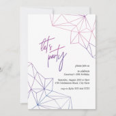 16 . Geburtstag-Geburtstagsparty Einladung (Vorderseite)