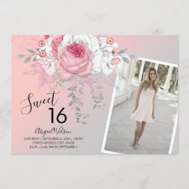 16 . Geburtstag-Geburtstagsparty Einladung