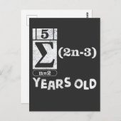 16. Geburtstag Geschenkmatte Lover 16 Jahre alt Postkarte (Vorne/Hinten)