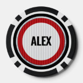 16. Geburtstag Geschwindigkeitsbegrenzung Pokerchips (Rückseite)