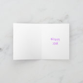 16. Geburtstag-Glitzer-Karte Einladung (Innenseite)