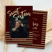 16 . Geburtstag Glitzer Wine Birthday Party