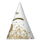 16 . Geburtstag Gold Imitate Fossil Glitzer Partyhütchen (Rechts)