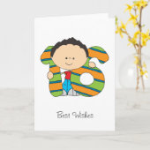 16. Geburtstag - Grußkarte - Junge Karte (Gelbe Blume)