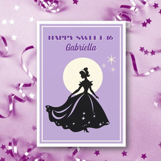 16. Geburtstag! Grußkarte zum Geburtstag Karte