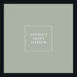 16 . Geburtstag Guest Signing Poster Keepake Decor<br><div class="desc">Benutzen Sie unser Skript Gast Signieren Poster auf Ihrem Party oder Event! - Lassen Sie sich von den Gästen eine Nachricht schreiben,  damit Sie als Keepsake rahmen können.</div>