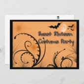 16 . Geburtstag Halloween Costume Party Einladung (Vorne/Hinten)