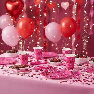 16 . Geburtstag Hearts & Liebe Paper Teller