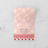 16 . Geburtstag Herzlichen Dank Karte (Innenseite)