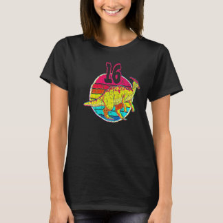 16. Geburtstag I Parasaurolophus I Familie passend T-Shirt