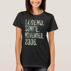 16. Geburtstag Im November geboren 16 Jahre Legen T-Shirt