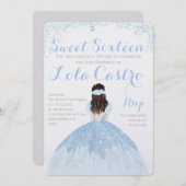 16 . GEBURTSTAG INVITE EINLADUNG (Vorne/Hinten)