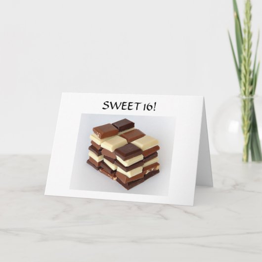 16. GEBURTSTAG! JEDEN TAG SCHWIMMEN KARTE (Vorderseite)