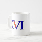 16. Geburtstag Kaffeetasse (Vorderseite Links)