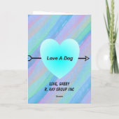 16. Geburtstag Karte (Rückseite)