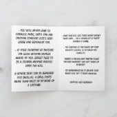 16. Geburtstag Karte (Innenseite)